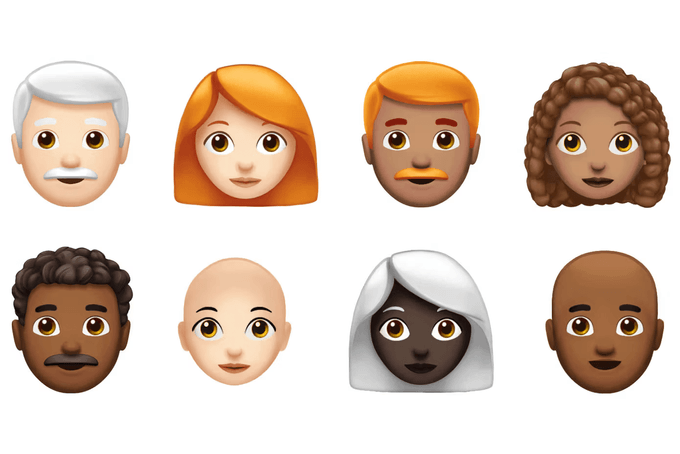 출처: https://hypebeast.com/2018/7/apple-emojis-cupcakes-new-birds-hair-color