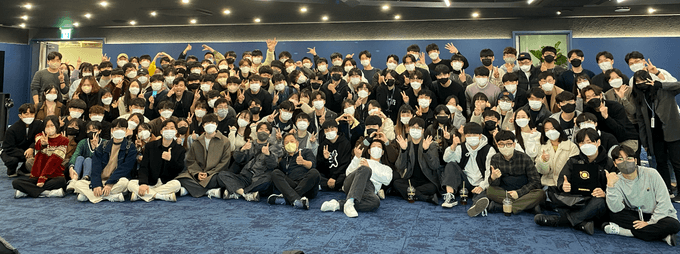 우테코 수료식 단체 사진